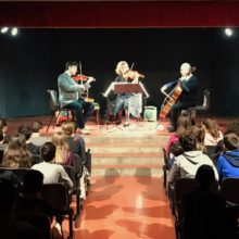 Lezione concerto per le classi prime con il Trio Folk di Santa Cecilia