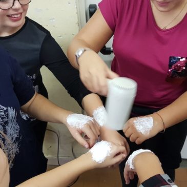 Truccatura teatrale: lezione del 19.10.2018